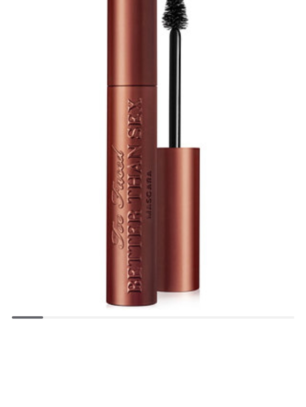 Too Faced Better Than Sex Mascara - Brown